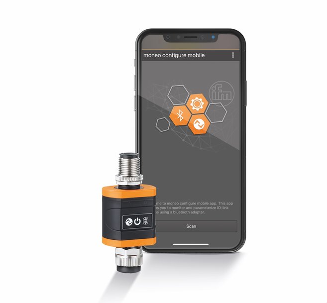 Simple, universel et pratique :
nouvel adaptateur IO-Link Bluetooth pour l’accès aux capteurs par smartphone